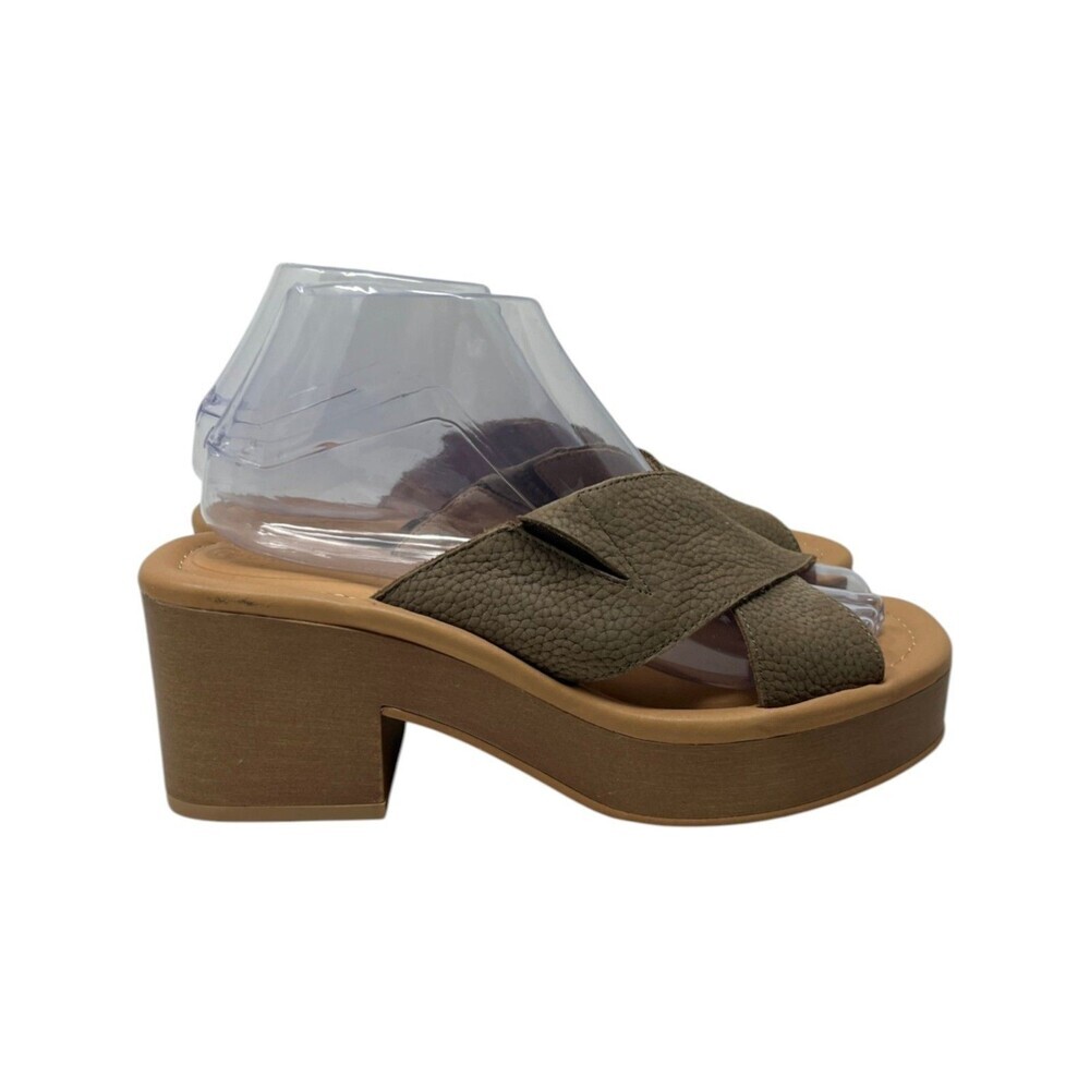 CC Corso Como Sandals Women's Size 8 Coperna Platform Chunky Boho Y2K Leather - Picture 4 of 9